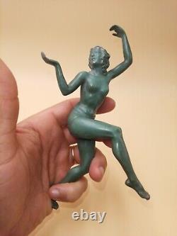 Art Deco era regule sculpture of a dancer without base