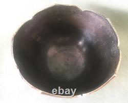 Art Deco silver-plated bronze bowl