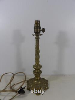 Art Nouveau Art Deco Bronze Lamp Base