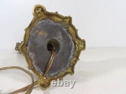 Art Nouveau Art Deco Bronze Lamp Base