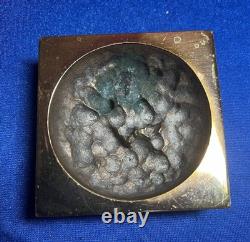 Ashtray and Pocket Emptying Dish Monique Gerber Signed Bronze