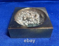 Ashtray and Pocket Emptying Dish Monique Gerber Signed Bronze