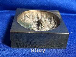 Ashtray and Pocket Emptying Dish Monique Gerber Signed Bronze