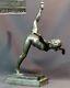 B 1930 Beautiful Sculpture Bronze Botinelly 37cm3.4kg Susse Bets Dancer Art Deco