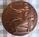 Bazor (l.) Beautiful Art Deco Bronze Medal, Cr&eacute;dit Commercial De France Ca50