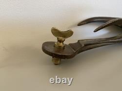 BECQUEREL rare old automobile mascot bronze radiator cap Art Deco