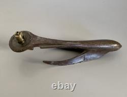 BECQUEREL rare old automobile mascot bronze radiator cap Art Deco