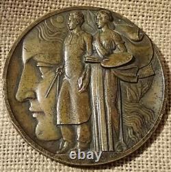 BRONZE MEDAL? Art Deco International Expo Paris 1937? By Pierre TURIN