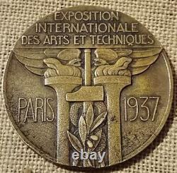 BRONZE MEDAL? Art Deco International Expo Paris 1937? By Pierre TURIN