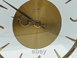 Bayard Art Deco Hanger 8 Days. French Round Art Deco Clock By Bayard 1930