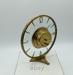 Bayard Art Deco Hanger 8 Days. French Round Art Deco Clock By Bayard 1930