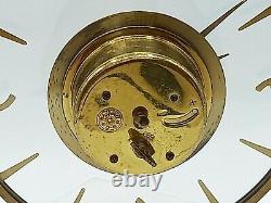 Bayard Art Deco Hanger 8 Days. French Round Art Deco Clock By Bayard 1930