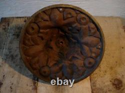 Beautiful And Large Bronze Art Deco Nouveau Lamp Base, 29 CM Diameter