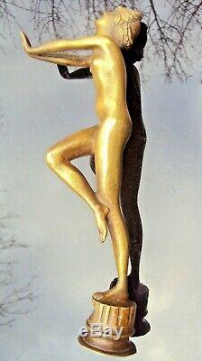 Beautiful Art Deco Bronze Dance Zelikson Serge (1890-1966)