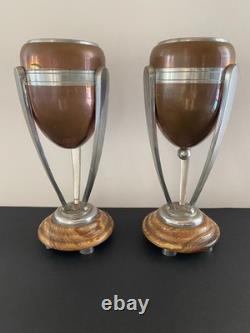 Beautiful and Large Art Deco Clock / Silvered Bronze Panther / Adnet / 1930