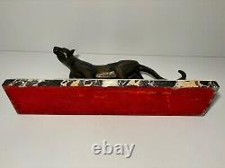 Bronze ART DECO Walking Panther