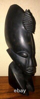 Bronze Africanist Art Deco Bust