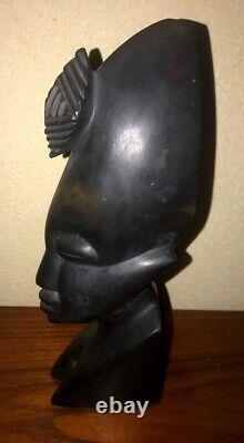 Bronze Africanist Art Deco Bust