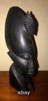 Bronze Africanist Art Deco Bust