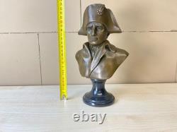 Bronze Art Deco Bust of Napoleon Bonaparte after Antonio Canova