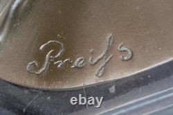 Bronze Art Deco Cast Fencer with Figurine Home Decoration Sculpture