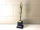 Bronze Art Deco Dancer Sculpture Polished Starfish After Demetre Chiparus