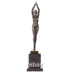 Bronze Art Deco Dancer Starfish after Demetre Chiparus