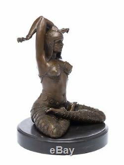 Bronze Art Deco Dancer Statuette