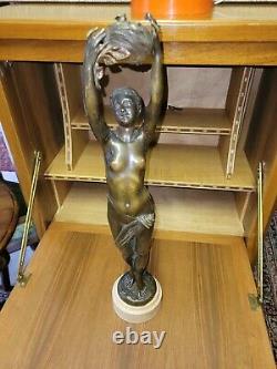 Bronze Art Deco Sculpture by A. Stella