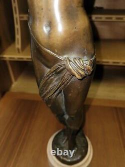 Bronze Art Deco Sculpture by A. Stella