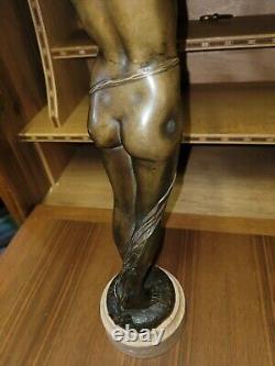 Bronze Art Deco Sculpture by A. Stella