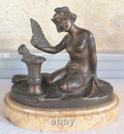 Bronze Art Deco Signed By Bousquet