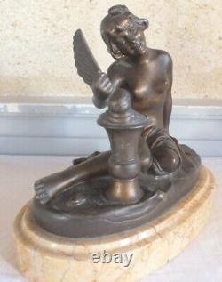 Bronze Art Deco Signed By Bousquet