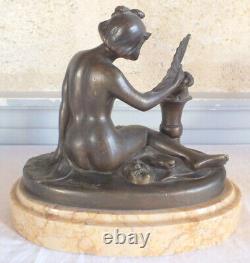 Bronze Art Deco Signed By Bousquet