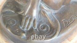 Bronze Art Deco Signed By Bousquet