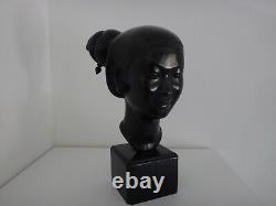 Bronze Asian Woman Good Hoa 1940 1950 Vietnam Laos