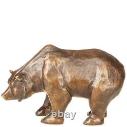 Bronze Bear Sculpture in Art Deco Style after Milo