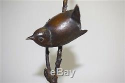 Bronze Bird Signed Susse Brother Art Deco Becquerel 1930