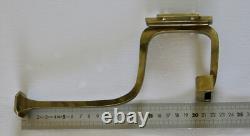 Bronze Coat Hooks, 5 Antique Bronze and Brass Coat Hooks, Art Deco Coat Rack