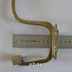Bronze Coat Hooks, 5 Antique Bronze and Brass Coat Hooks, Art Deco Coat Rack