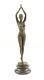 Bronze Dancer Sculpture Art Deco Starfish Dancer After Demetre Chiparus