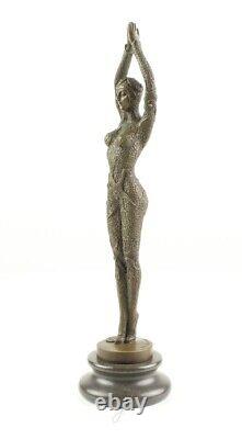 Bronze Dancer Sculpture Art Deco Starfish Dancer after Demetre Chiparus