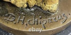 Bronze Dancing Lady ART DECO by Demetre Chiparus Vintage Salon Offer