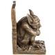 Bronze Gargoyle Art Deco Signed Bookends Sculpture