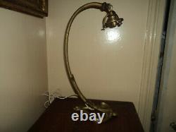 Bronze Lamp Foot Tulip Glass Pate Daum Muller Art Deco/new 1900