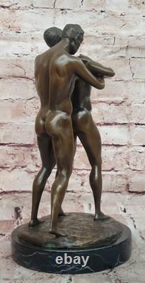 Bronze Male Bodybuilder Muscular Art Deco Figurine Sale