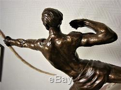 Bronze Or Regulates Period Art Deco Jean De Roncourt Or Carlier Bouraine, Darny