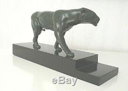 Bronze Period Art Deco / Panther / Signed