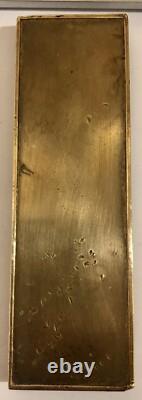 Bronze Plaque Medal The Bather By Turin Art Deco New Woman