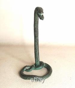 Bronze Pocket Watch Case Cobra Edgar Brandt 1920s